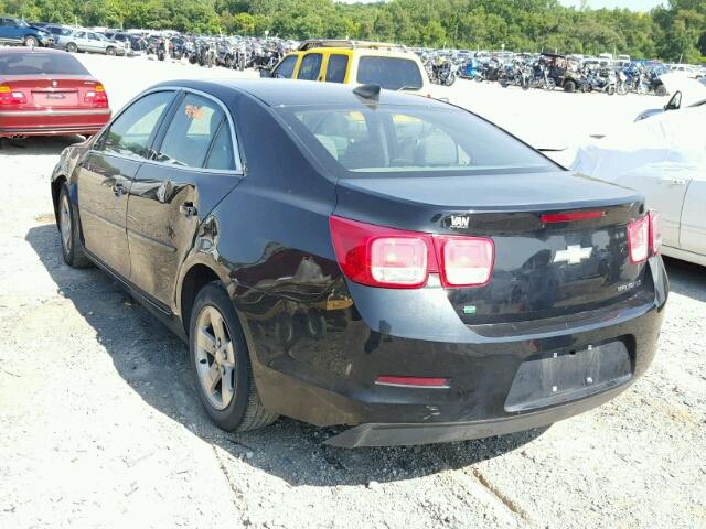 1G11B5SLXFF337051 - 2015 CHEVROLET MALIBU LS BLACK photo 3