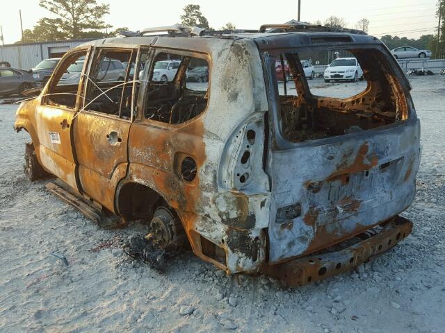 JTJBT20X840036269 - 2004 LEXUS GX 470 BURN photo 3