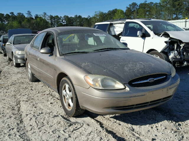 1FAFP552X2G273413 - 2002 FORD TAURUS SES BEIGE photo 1