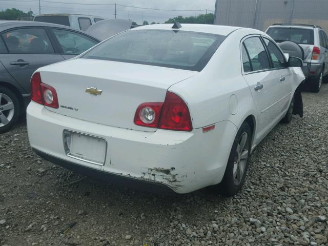 1G1ZC5EU7CF280789 - 2012 CHEVROLET MALIBU 1LT 白色 照片 4