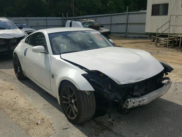 JN1AZ34E63T013634 - 2003 NISSAN 350Z COUPE WHITE photo 1