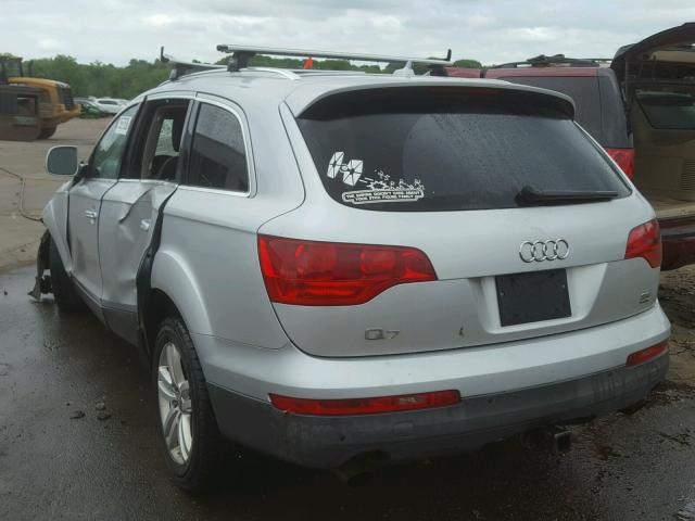 WA1AY74L49D001341 - 2009 AUDI Q7 3.6 QUA GRAY photo 3