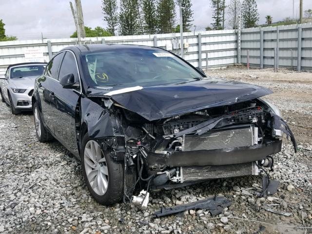 2G4GK5EX8G9150722 - 2016 BUICK REGAL BLACK photo 1