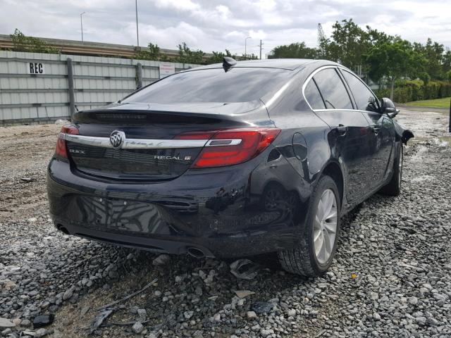 2G4GK5EX8G9150722 - 2016 BUICK REGAL BLACK photo 4