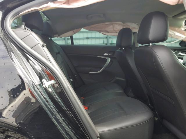 2G4GK5EX8G9150722 - 2016 BUICK REGAL BLACK photo 6