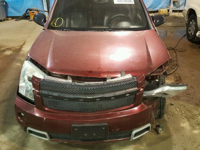 2CNDL737586028353 - 2008 CHEVROLET EQUINOX SP MAROON photo 7