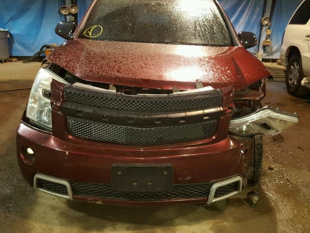 2CNDL737586028353 - 2008 CHEVROLET EQUINOX SP MAROON photo 9