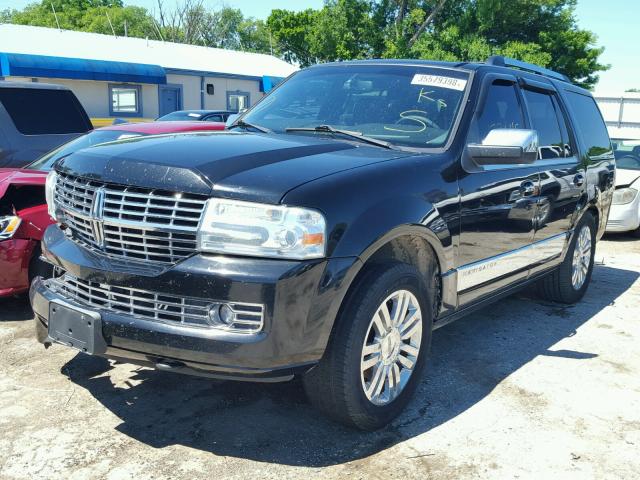 5LMFU275X7LJ00491 - 2007 LINCOLN NAVIGATOR BLACK photo 2