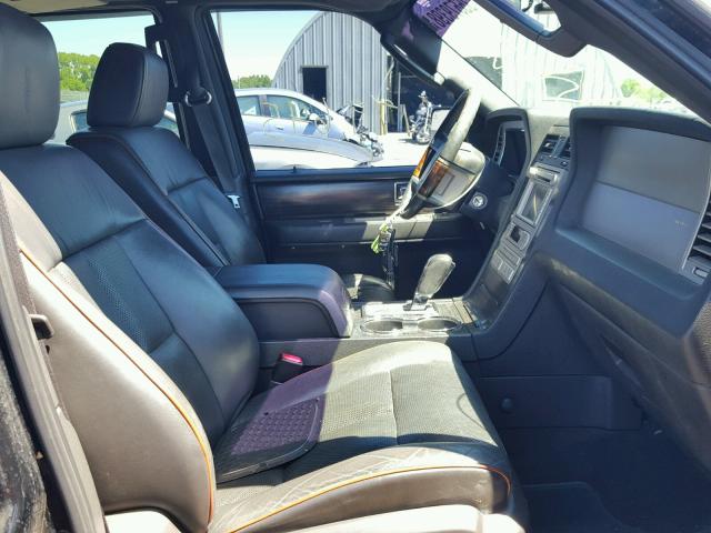 5LMFU275X7LJ00491 - 2007 LINCOLN NAVIGATOR BLACK photo 5