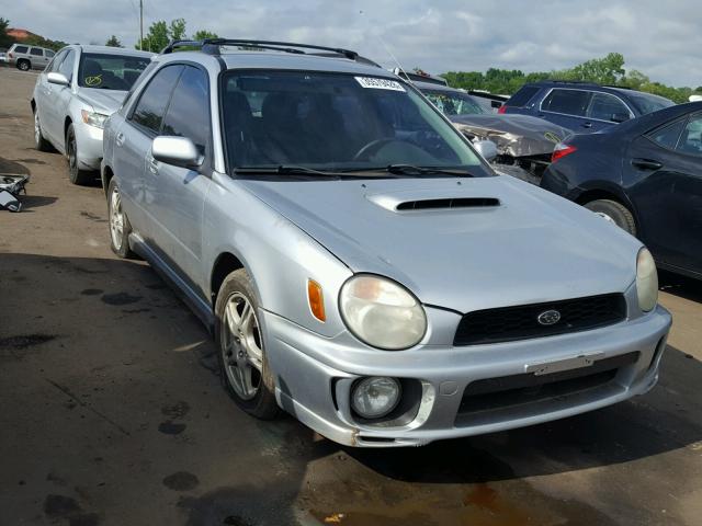 JF1GG29642H804499 - 2002 SUBARU IMPREZA WR SILVER photo 1