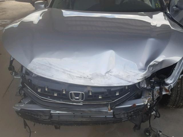 1HGCR3F89GA019492 - 2016 HONDA ACCORD EXL SILVER photo 9