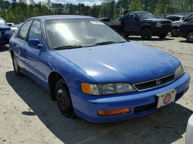 1HGCD556XVA044408 - 1997 HONDA ACCORD EX BLUE photo 1