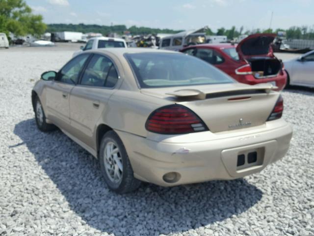 1G2NF52E94M638194 - 2004 PONTIAC GRAND AM S Qızıl foto 3