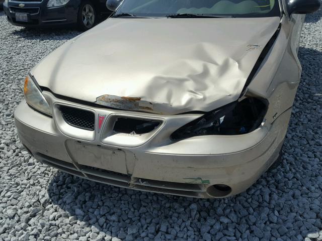 1G2NF52E94M638194 - 2004 PONTIAC GRAND AM S Qızıl foto 9