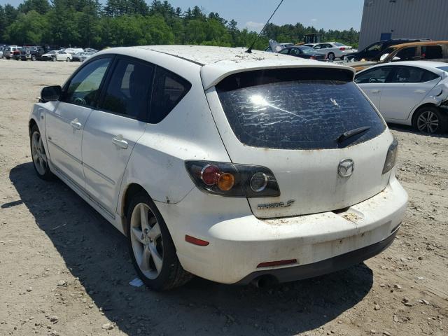 JM1BK143141185611 - 2004 MAZDA 3 HATCHBAC WHITE photo 3