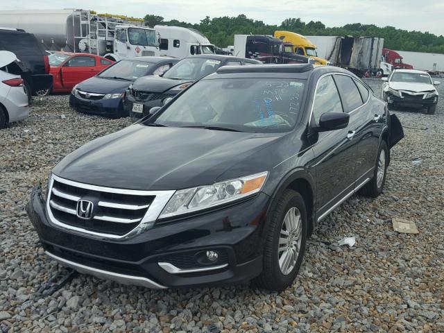 5J6TF3H54FL001828 - 2015 HONDA CROSSTOUR BLACK photo 2