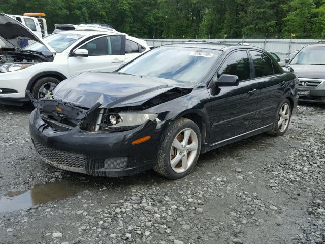 1YVHP80C585M40957 - 2008 MAZDA 6 I BLACK photo 2