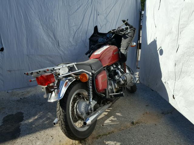 GL11015896 - 1975 HONDA GOLDWING BURGUNDY photo 4