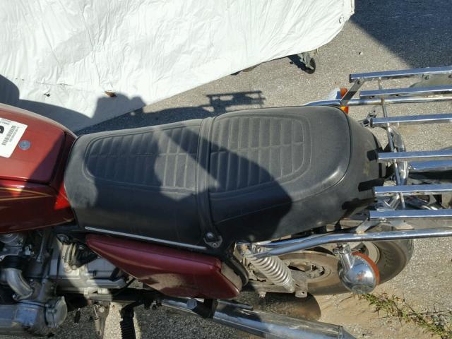 GL11015896 - 1975 HONDA GOLDWING BURGUNDY photo 6