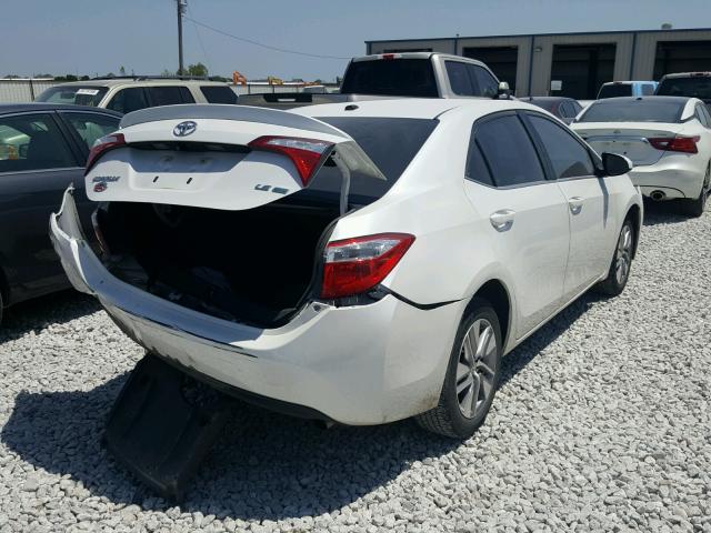 5YFBPRHE9EP089136 - 2014 TOYOTA COROLLA EC WHITE photo 4