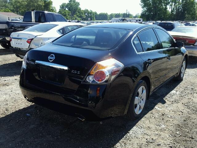 1N4AL21E88C275357 - 2008 NISSAN ALTIMA 2.5 BLACK photo 4