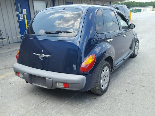 3C4FY48B43T530382 - 2003 CHRYSLER PT CRUISER BLUE photo 4