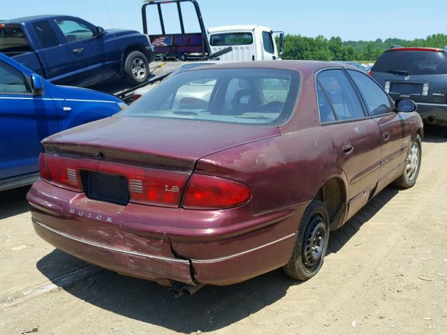 2G4WB52K2X1445835 - 1999 BUICK REGAL LS 栗色 照片 4