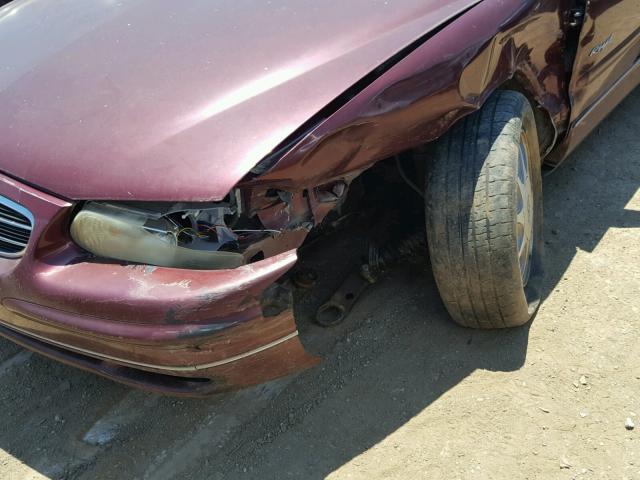 2G4WB52K2X1445835 - 1999 BUICK REGAL LS 栗色 照片 9