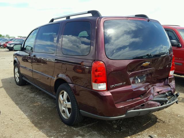 1GNDV33198D182947 - 2008 CHEVROLET UPLANDER L MAROON photo 3