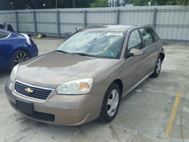 1G1ZT68N57F122256 - 2007 CHEVROLET MALIBU MAX თაფლისფერი ფოტო 2