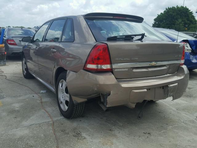 1G1ZT68N57F122256 - 2007 CHEVROLET MALIBU MAX თაფლისფერი ფოტო 3