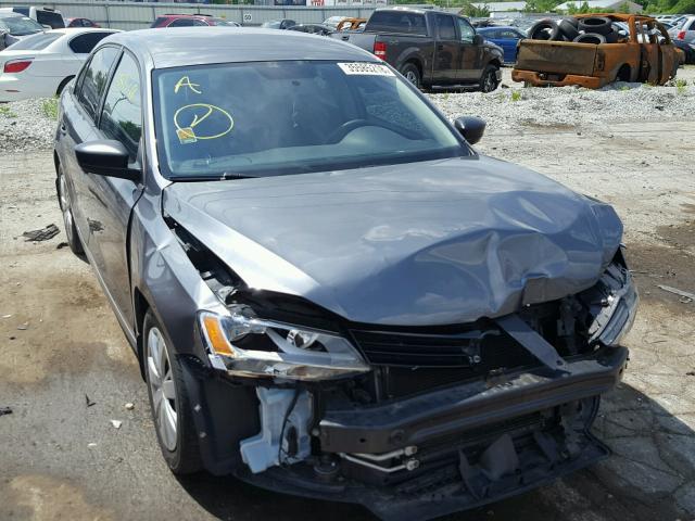 3VW2K7AJ2CM383232 - 2012 VOLKSWAGEN JETTA BASE 灰色 照片 1