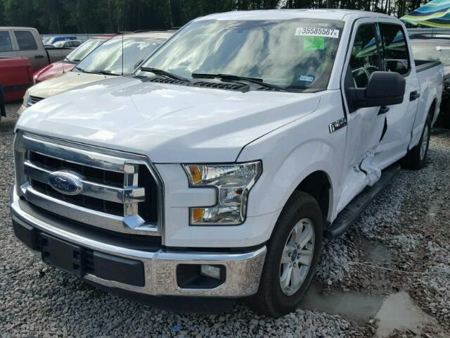 1FTEW1CF1FKF07562 - 2015 FORD F150 SUPER WHITE photo 2