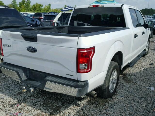 1FTEW1CF1FKF07562 - 2015 FORD F150 SUPER WHITE photo 4