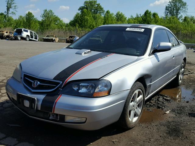 19UYA42711A014780 - 2001 ACURA 3.2CL TYPE GRAY photo 2