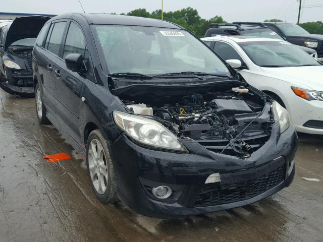 JM1CR293190349161 - 2009 MAZDA 5 BLACK photo 1