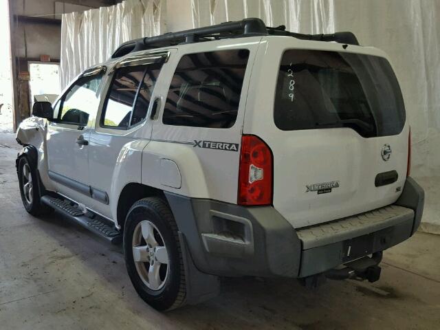 5N1AN08U26C541289 - 2006 NISSAN XTERRA OFF WHITE photo 3