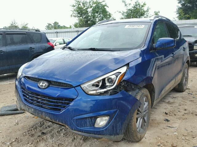 KM8JUCAG5FU972969 - 2015 HYUNDAI TUCSON LIM BLUE photo 2