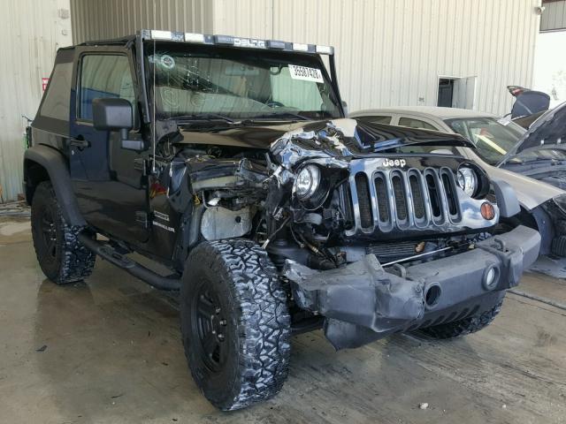 1J4AA2D18AL144549 - 2010 JEEP WRANGLER S BLACK photo 1