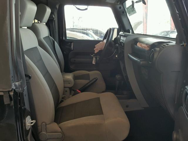 1J4AA2D18AL144549 - 2010 JEEP WRANGLER S BLACK photo 5