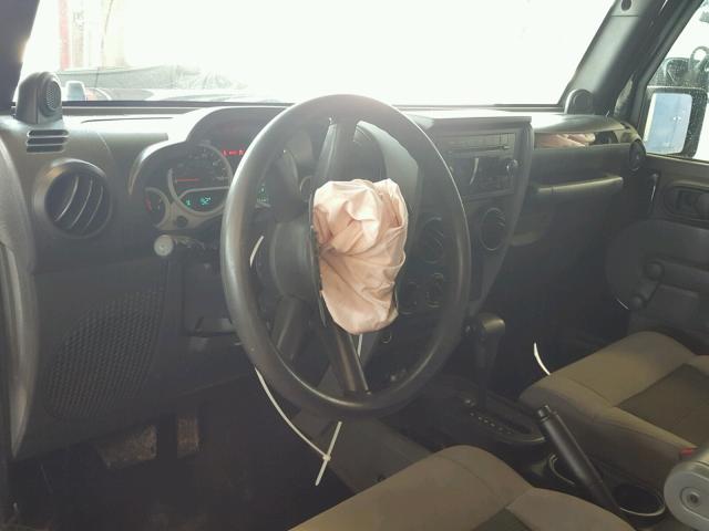 1J4AA2D18AL144549 - 2010 JEEP WRANGLER S BLACK photo 9