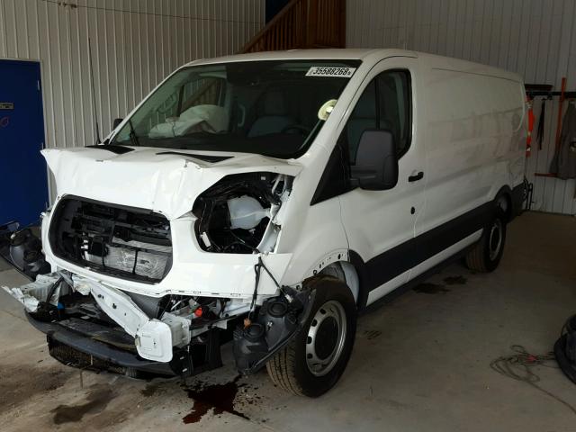 1FTYE1ZMXJKA41550 - 2018 FORD TRANSIT T- WHITE photo 2