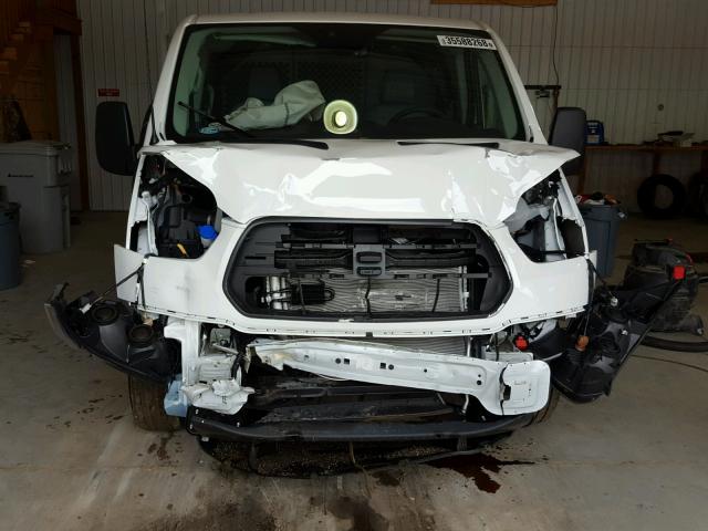 1FTYE1ZMXJKA41550 - 2018 FORD TRANSIT T- WHITE photo 9