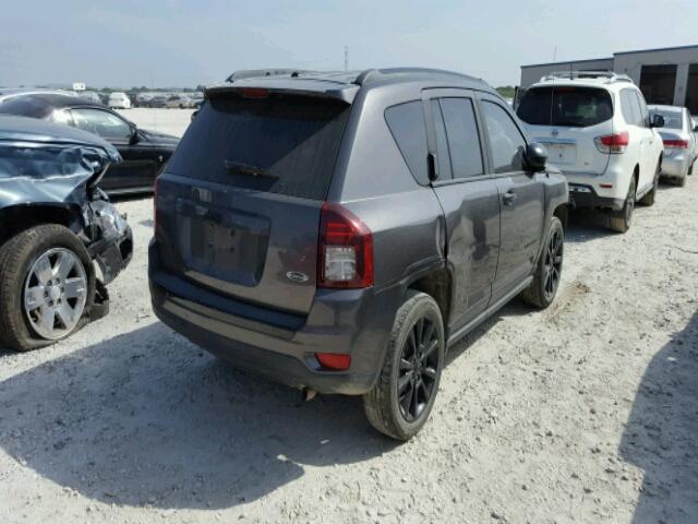 1C4NJCBA2ED886882 - 2014 JEEP COMPASS SP BLACK photo 4