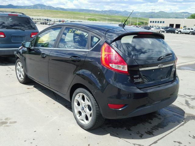 3FADP4FJ7BM175890 - 2011 FORD FIESTA SES BLACK photo 3