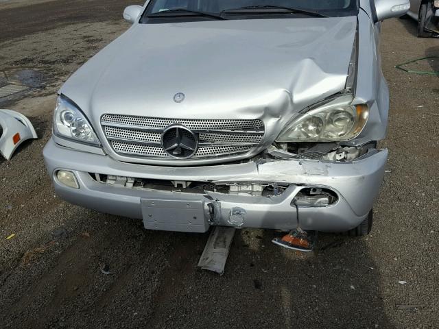 4JGAB75E03A409895 - 2003 MERCEDES-BENZ ML 500 SILVER photo 7