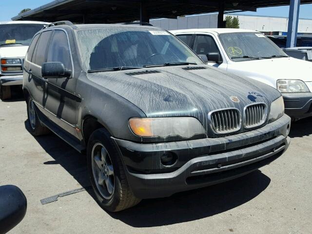 WBAFB33551LH19113 - 2001 BMW X5 4.4I GREEN photo 1