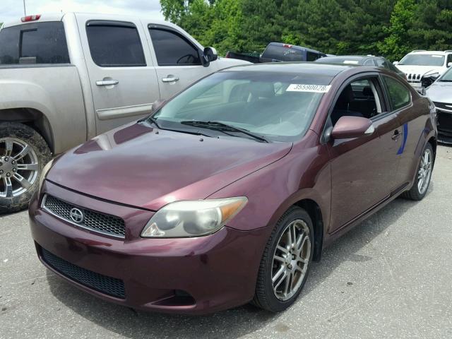 JTKDE177760121976 - 2006 TOYOTA SCION TC 勃艮第红 照片 2