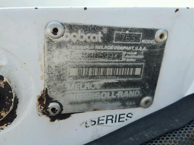 512230599 - 1999 BOBCAT 763 WHITE photo 10