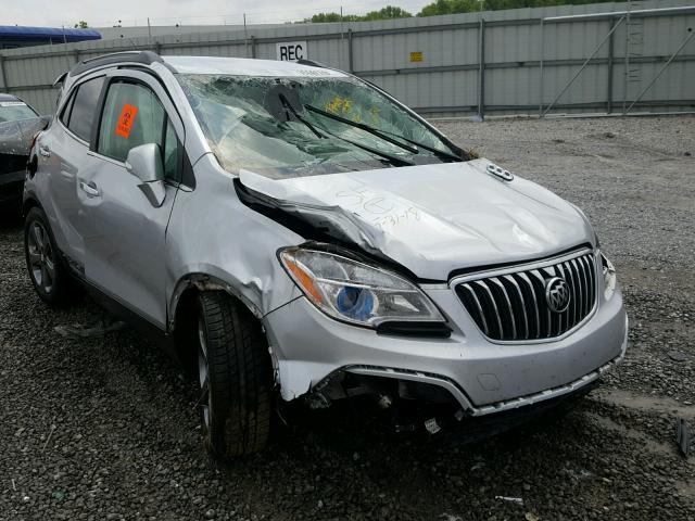 KL4CJFSB2EB513929 - 2014 BUICK ENCORE CON SILVER photo 1